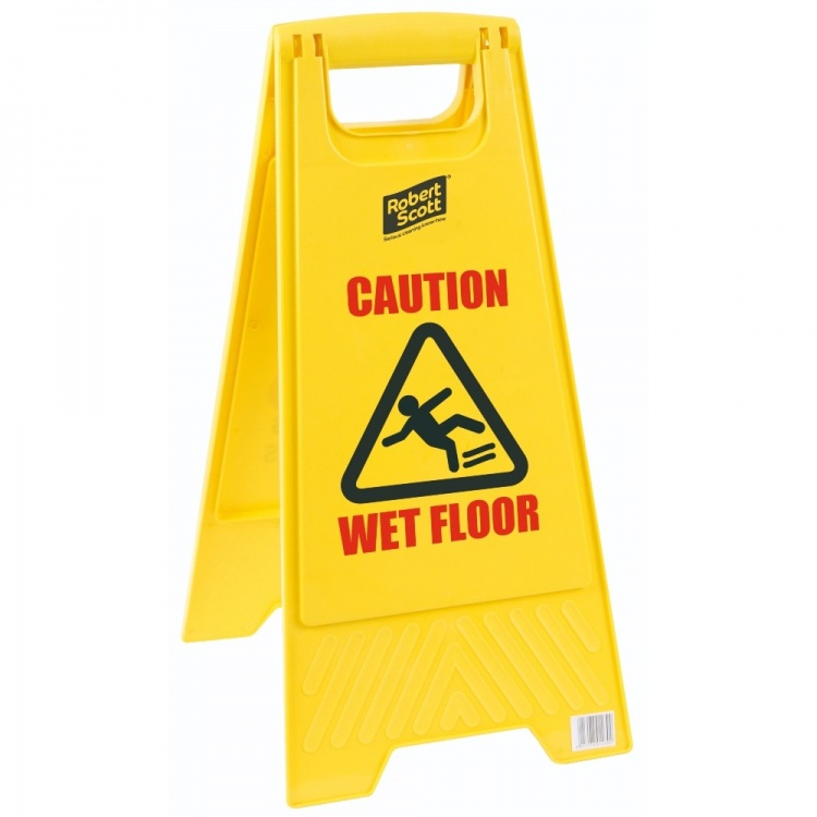 Dual Message Plastic Safety Sign